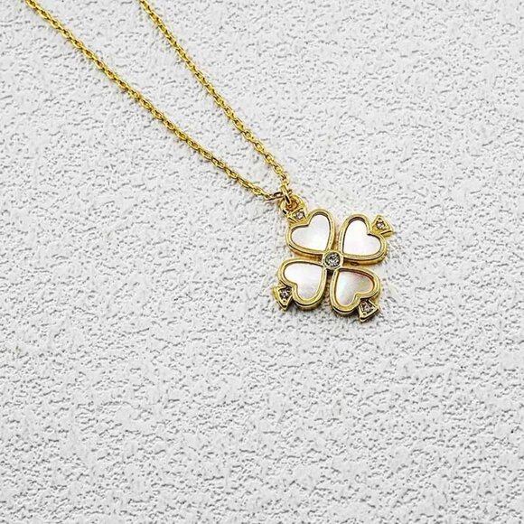 Kate Spade Four-Leaf Clover Necklace - Picture 1 of 1